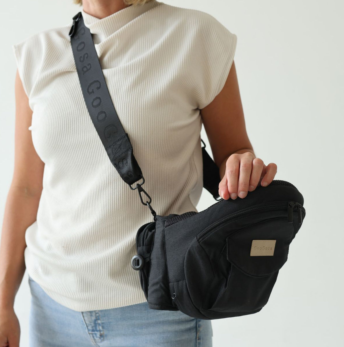 GooGosa Schultergurt – Stilvolles und praktisches Accessoire für Ihre Hüfttrage oder Wickeltasche