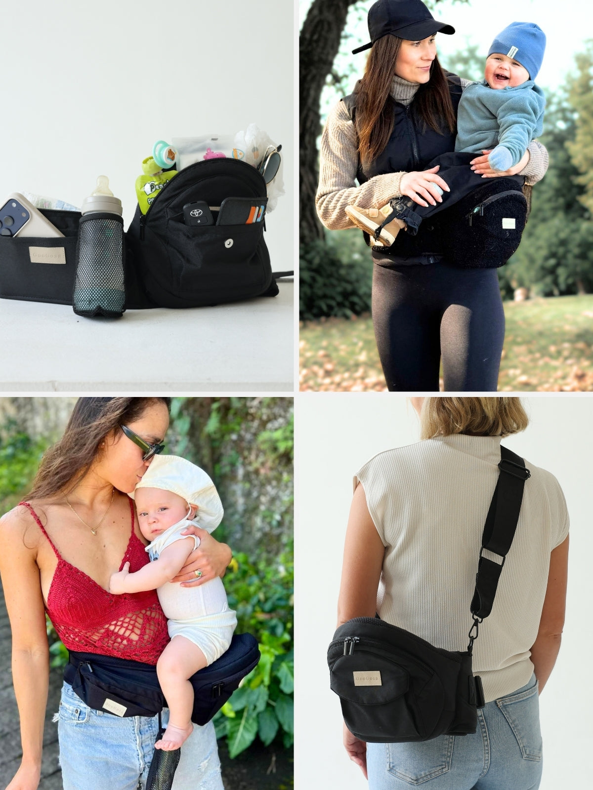 GooGosa Hip Carrier + Shoulder Strap Set.