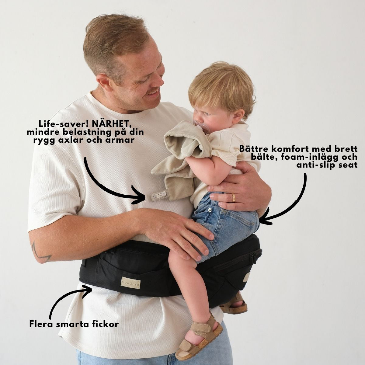 Hip carrier GooGosa Hip seat